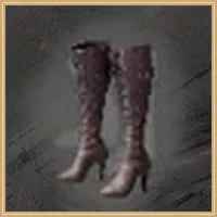 德梅尼斯军装皮质靴子